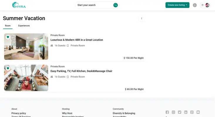 best airbnb clone